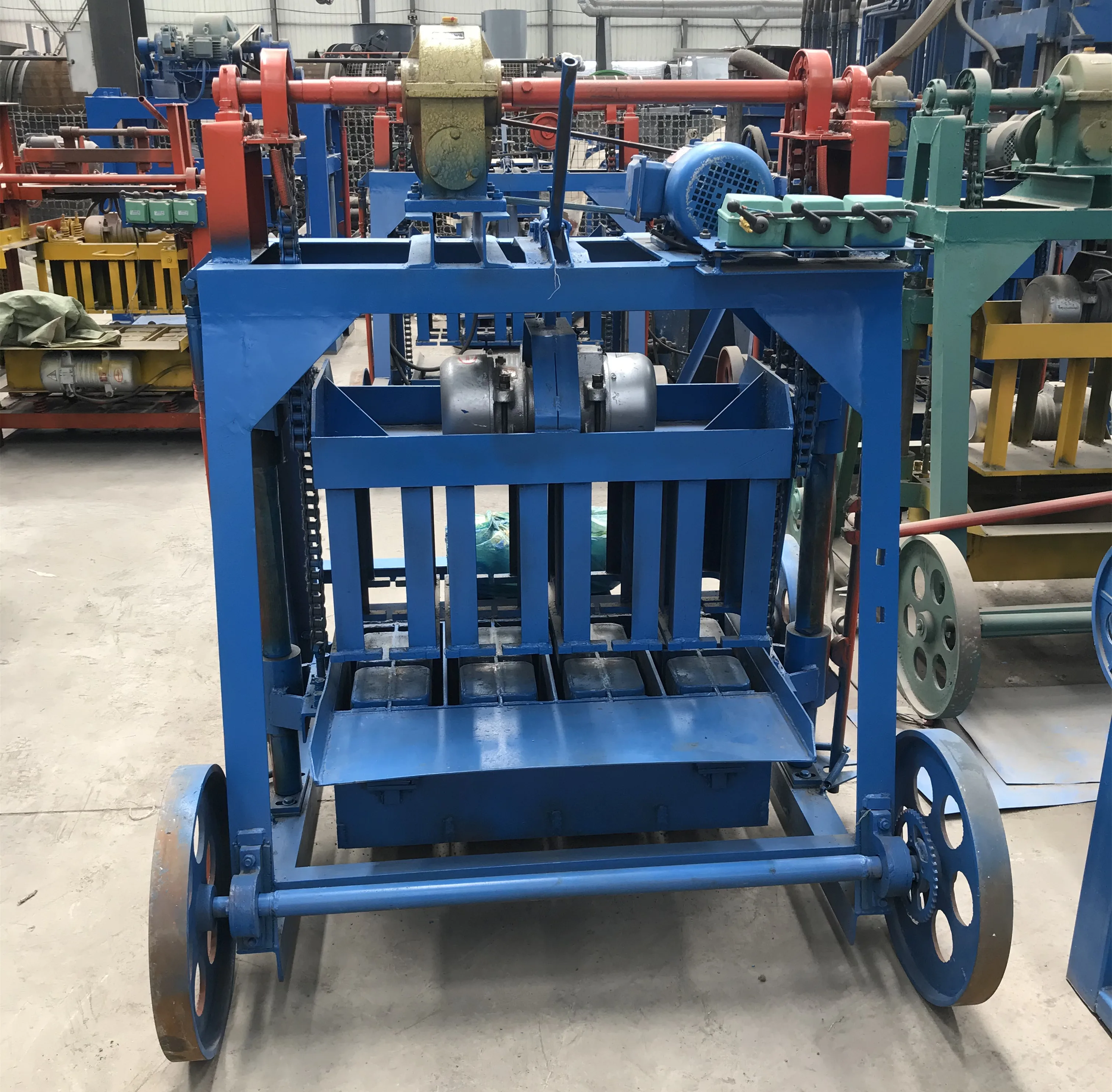 Auto Brick Making Machine Clay Brick Making Machine Sale in Nigeria Hydraulic Interlocking Brick Machines