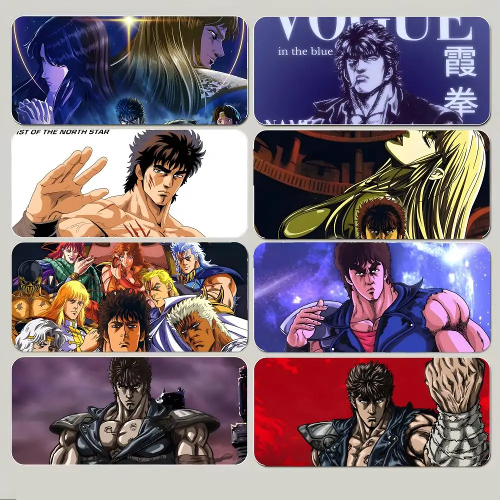Fierce Hokuto no Ken-s Mouse Pad Large Gaming Mousepad with Thick Stitched Edge Non-Slip Desk Mat