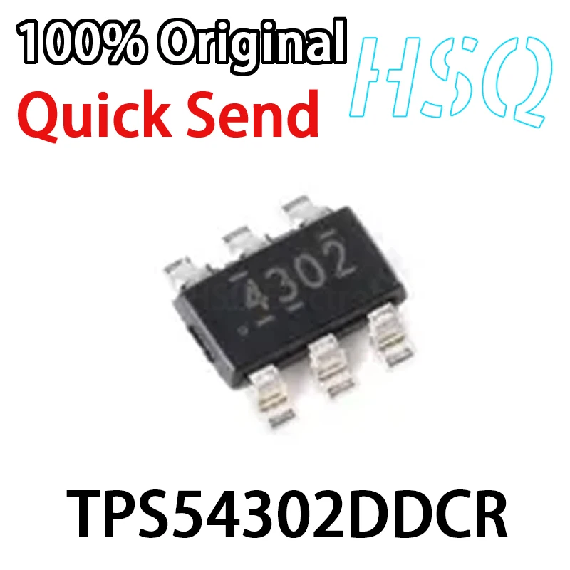 

10PCS Chip TPS54302DDCR SOT-23-6 Synchronous Step-down Converter Chip