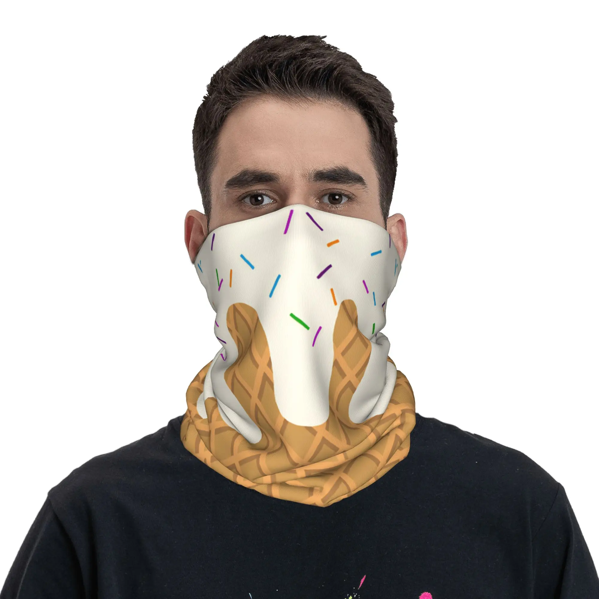 

Балаклава для бега и путешествий, велосипедная маска, пылезащитная бесшовная мягкая маска для лица, весенние прохладные шарфы