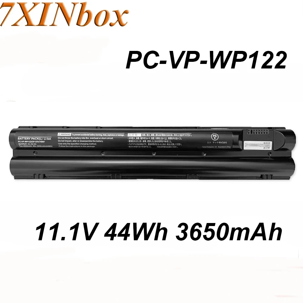 

7XINbox PC-VP-WP122 11.1V 44Wh 3650mAh Laptop Battery For NEC WP121 WP122 Series Laptop Bsttereia OP-570-76997