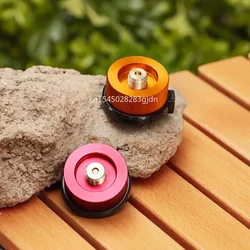 Mini Gas Stove Converter Aluminum Gas Tank Connector Burner Adapter Outdoor Camping Device Picnic Stove Propane Refill Adapter