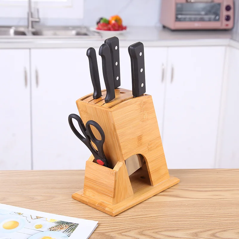

Kitchen Knife Holder Creative Multifunctional Storage Stand for Home Use