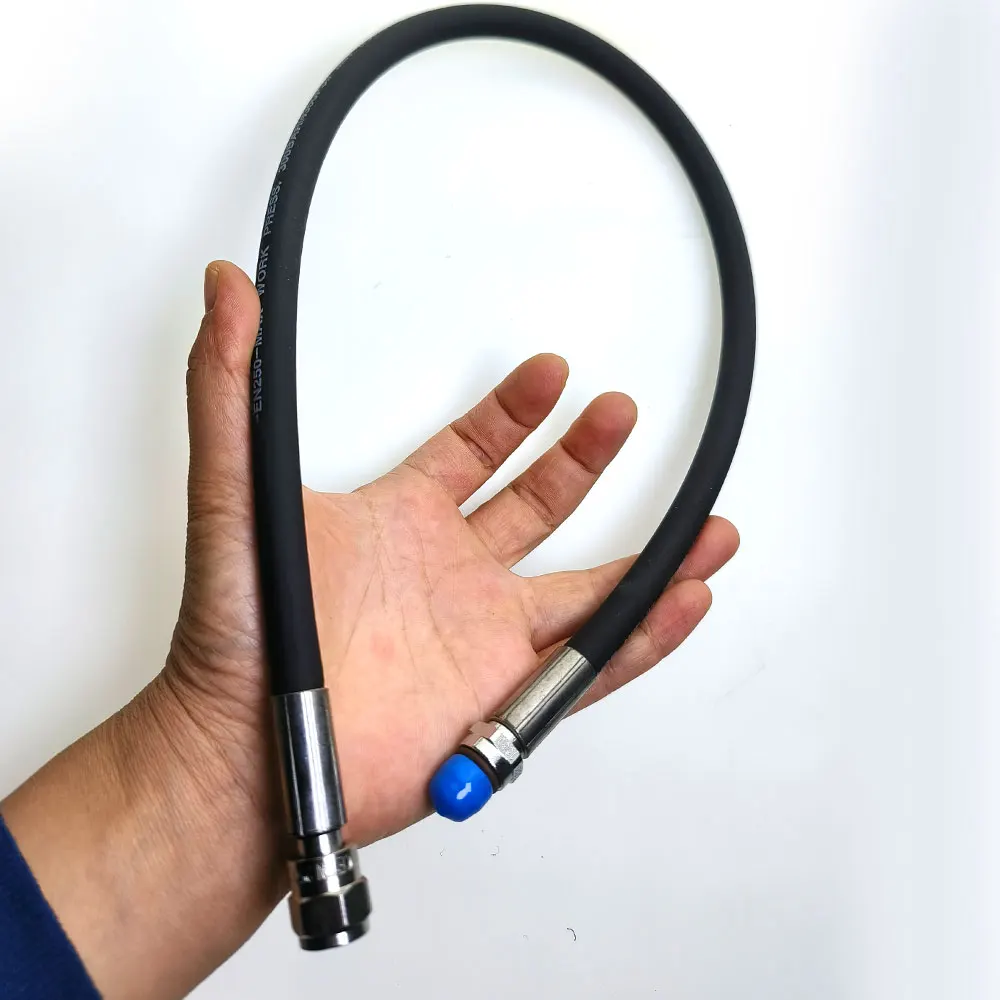 59cm Scuba Diving Rubber High Pressure HP Hose for Gauges Scuba High Pressure Hose Extension