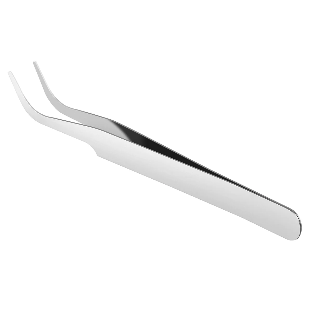 Anti-static Tweezer Maintenance Tool Curved Pointed Stainless Steel