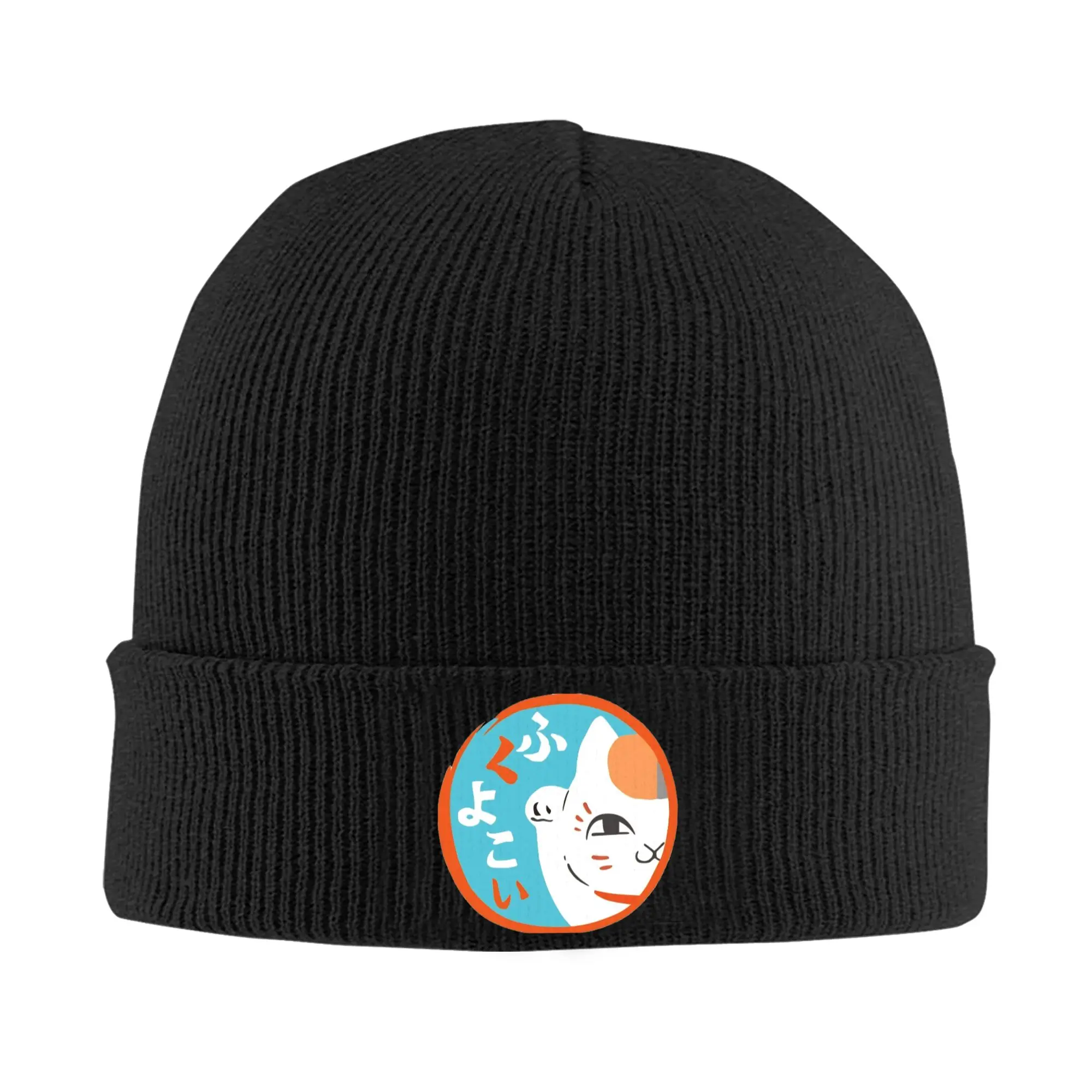 Natsume's Book of Friends Madara Knit Hat Beanie Winter Hats Warm Acrylic Fashion Nyanko Sensei Cap for Men Women Birthday Gift