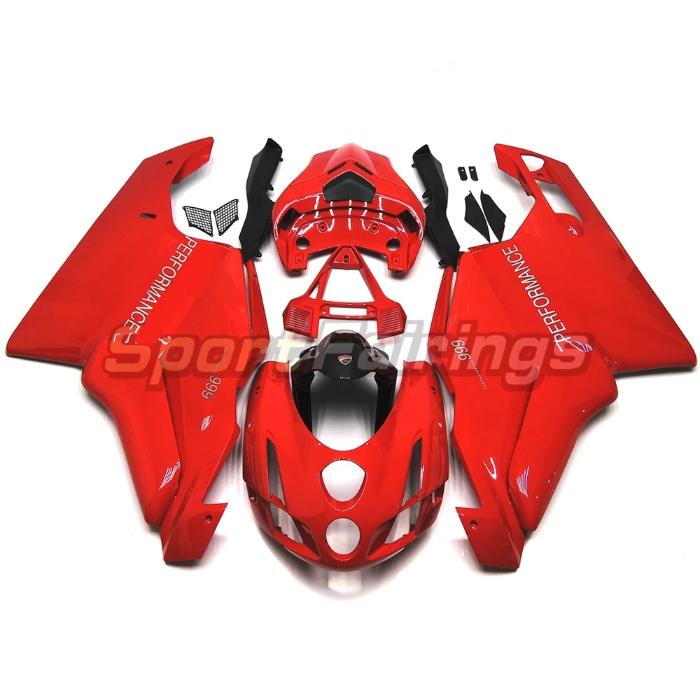 Motorcycle Fairing Kit Fit For 749 749S 999 999S 2003 2004 Single Seat Bodywork Set High Quality Abs Injection A