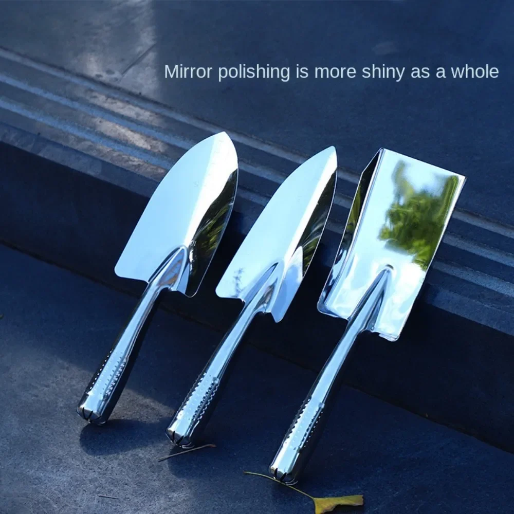 أداة البستنة الصغيرة بوتينغ التربة مغرفة البستنة مجرفة حادة الأنف مجرفة حديقة تالول مربع المجرف