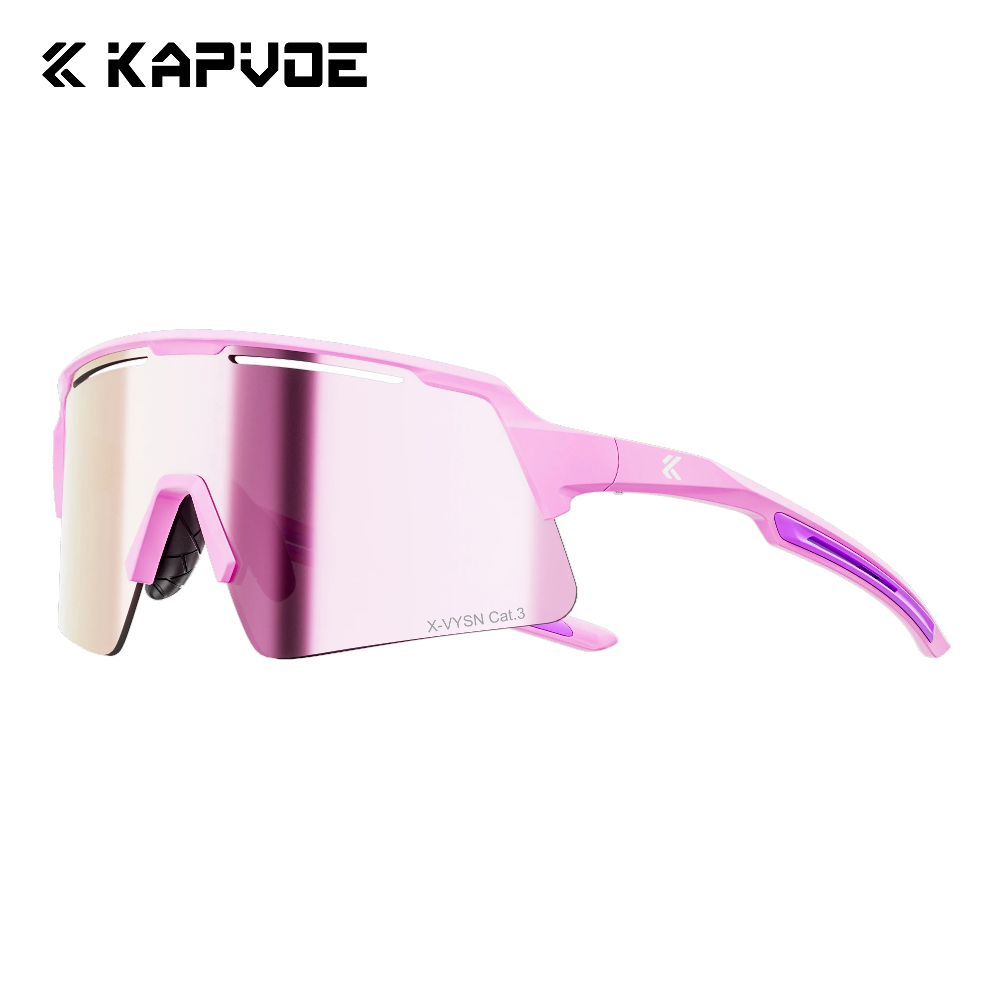 

Kapvoe 2026 Cycling Glasses with High Define Color Men Women Bike Goggles Sports Eyewear Running Hiking Driving UV400 Sunglasses
