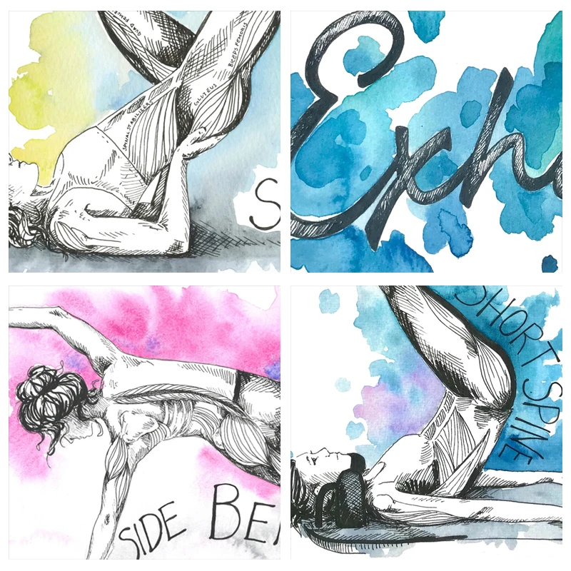 Tableau d'entraînement de Yoga - Yoga Fitness Images avis et prix