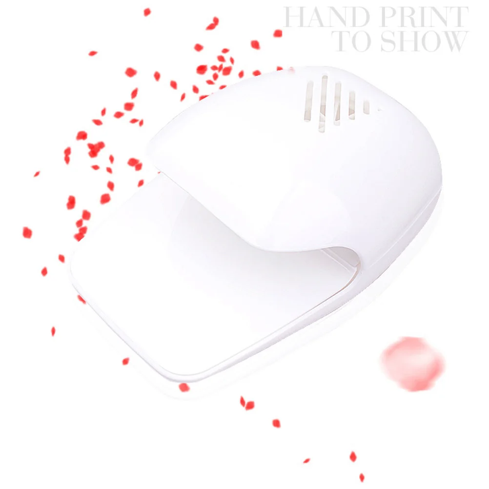 Mini suszarka wentylatorowa z czujnikiem dotykowym, automatyczne włączanie/wyłączanie, urządzenie do suszenia do salonu, szkolenia paznokci, narzędzie do manicure, biała