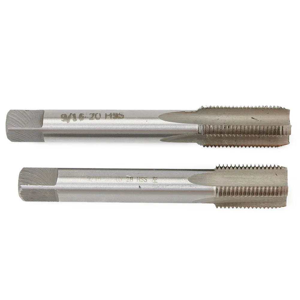 استبدال أداة الحنفية الموضوع للدراجة كرنك اليد اليسرى اليمنى الموضوع 9/16 ''-20 TPI ملحق HSS تشغيل المعادن العملي