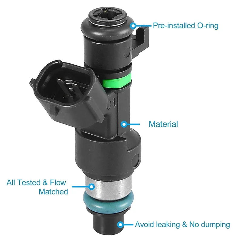 A57E-4Pcs Fuel Inje… - image