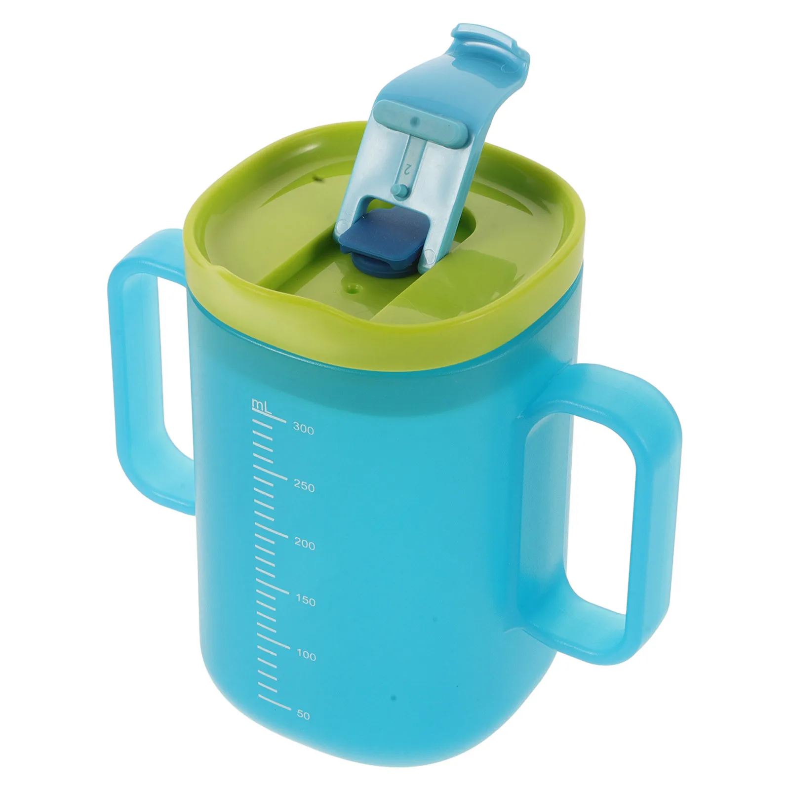 

Изолированная детская бутылка для воды на 300 мл, водонепроницаемая чашка для малышей с соломинкой, дизайн двойного назначения для малышей, пожилых людей, дисфагия