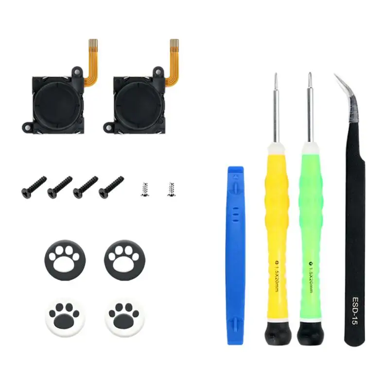 

Joystick Replacement Repair Set Console Controller Joystick Repair Kit Lightweight Repairing Tool For Opening The Handle Housing