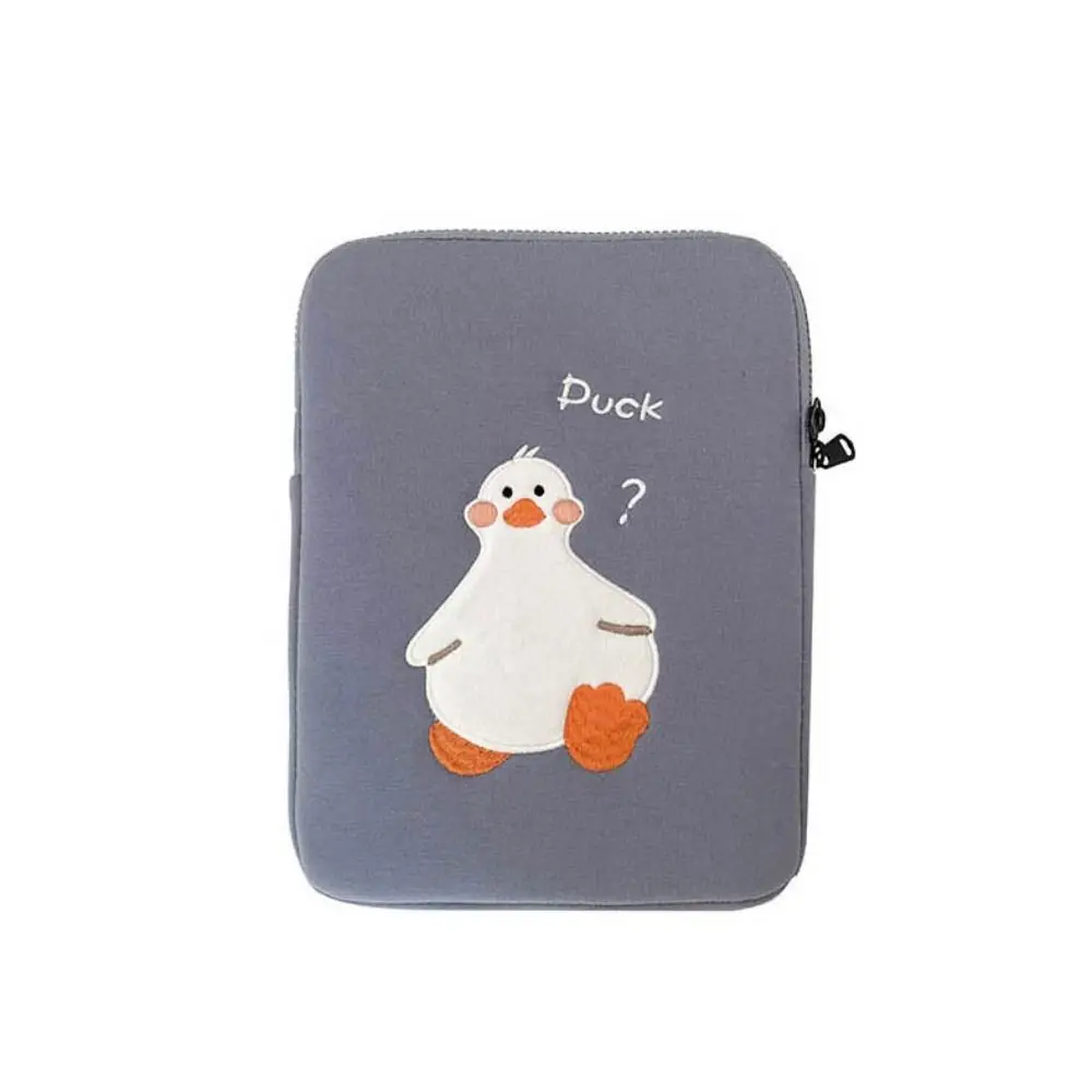 15 Inch/13 Inch/11 Inch Laptop Sleeve Cover Protective Case Cartoon Duck Kawaii Tablet Sleeve Bag Cute Fall Prevention