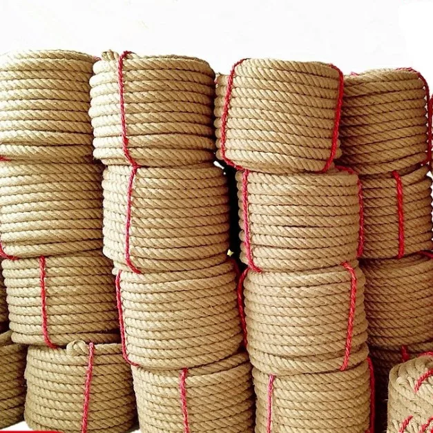 1-30mm Natural Hessian Jute Twine String Tag Label Hang Rope Wedding Home Woven Decorative DIY Crafts