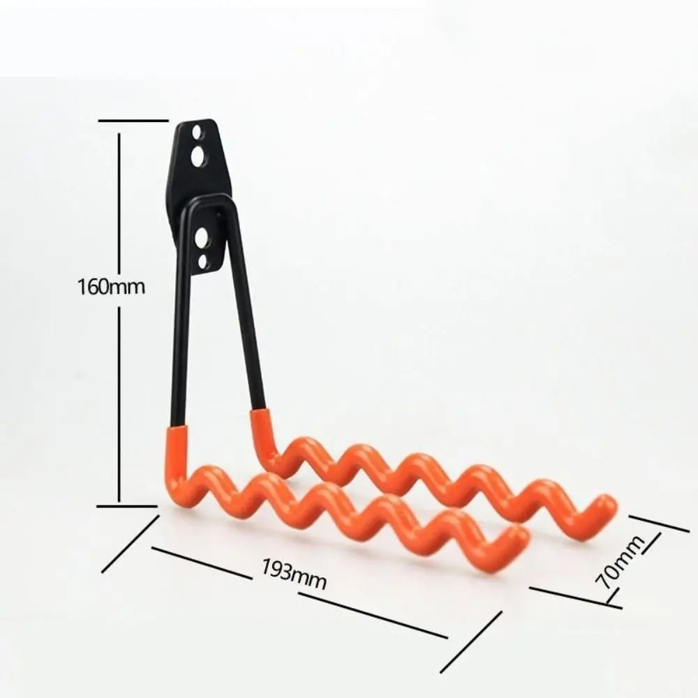 An der Wand montiertes Tennisschläger-Aufbewahrungsregal für 6 Racks, rutschfester Badmintonschläger-Halter, Leiter, Garage-Organizer, Gartengeräte