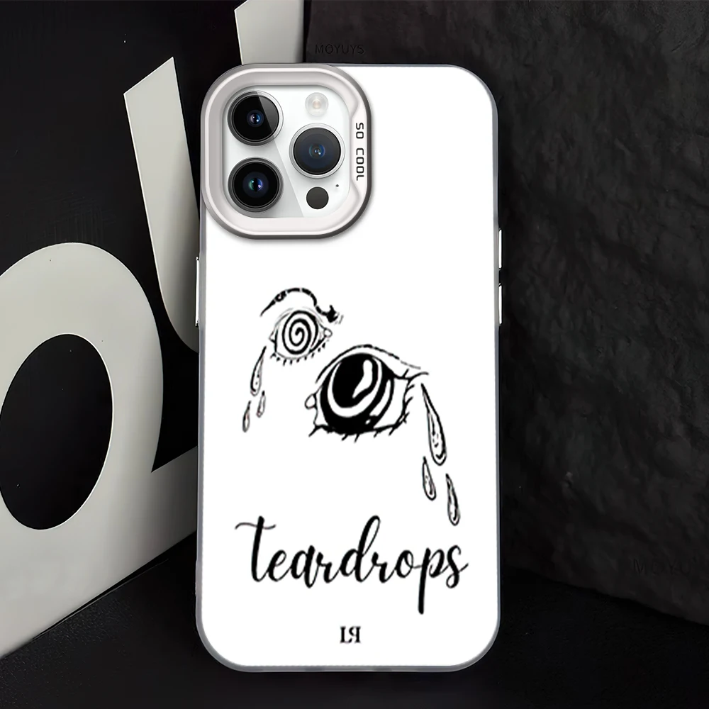 Singer L-Liam P-Payne Teardrops IMD Phone Case for iPhone 11 13 14 12 15 16 Max Pro Plus Laser Cover