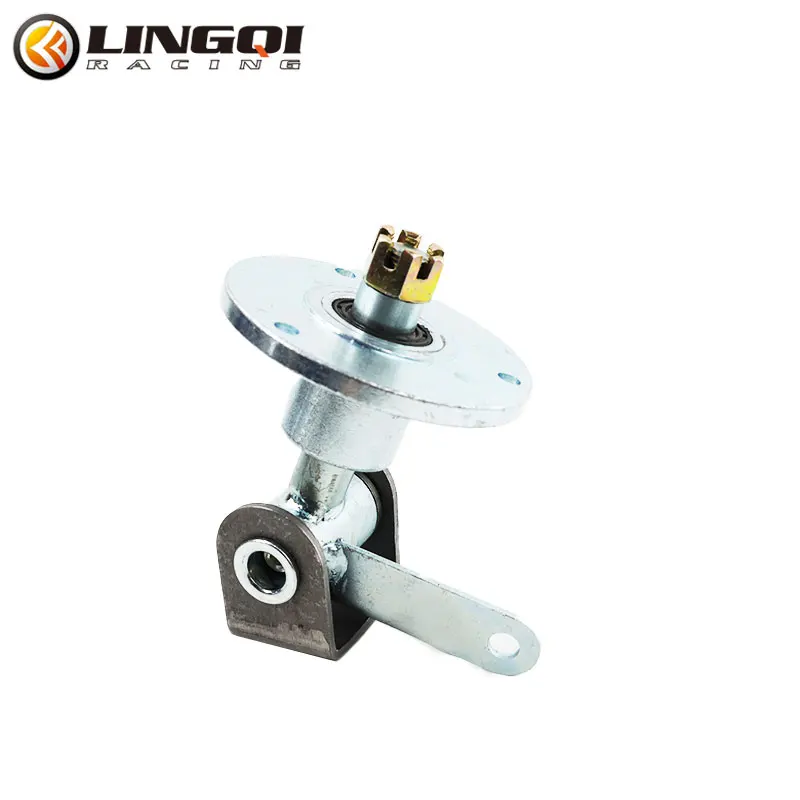 LINGQI RACING Left Right Front Wheel Disc Brake Stub Axle Steering Knuckle Spindle For Go Kart ATV Quad Motorcycle Accessories