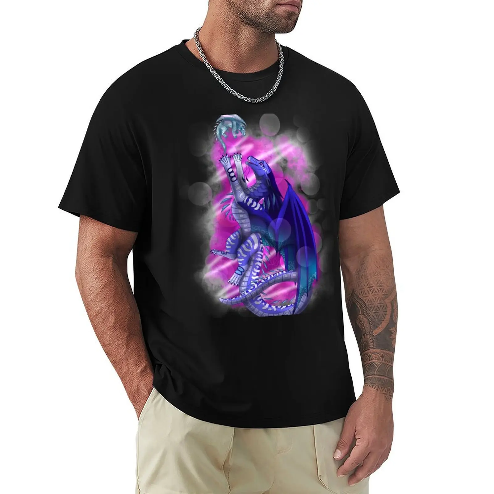 Queen Coral & Anemone T-Shirt Work Casual Loose Fit T-Shirt