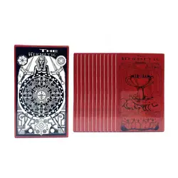 Black and White Oracle Cards Tarot Starseed Oracle The Hermetic Card Game Divination Future English Version Toy Board Game