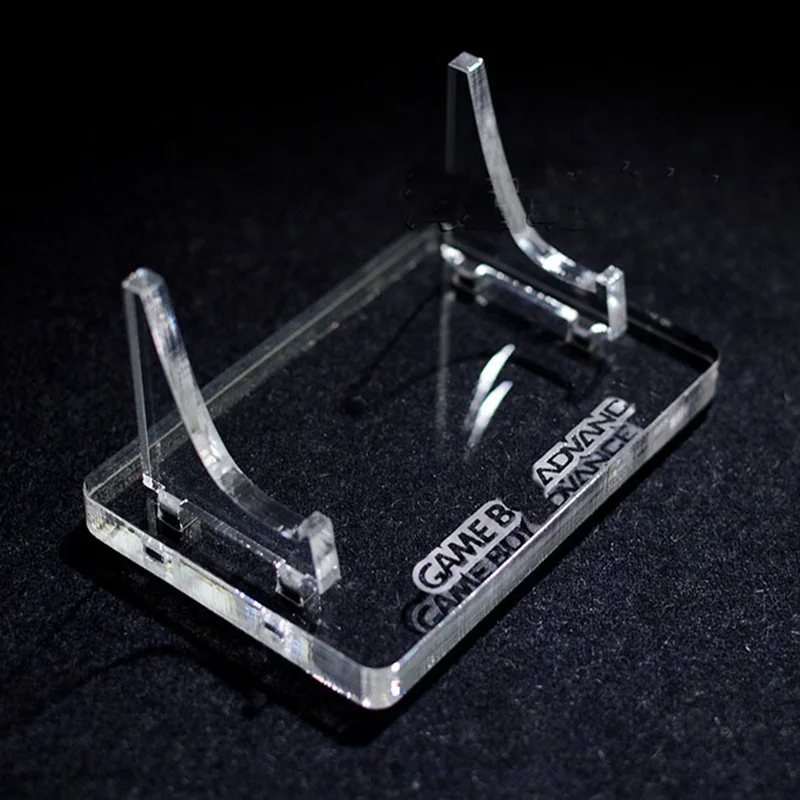 

10PCS Clear Acrylic Transparent Stand For GBA Game Console Shelf For GBC Window Counter Display Showcase For Gameboy