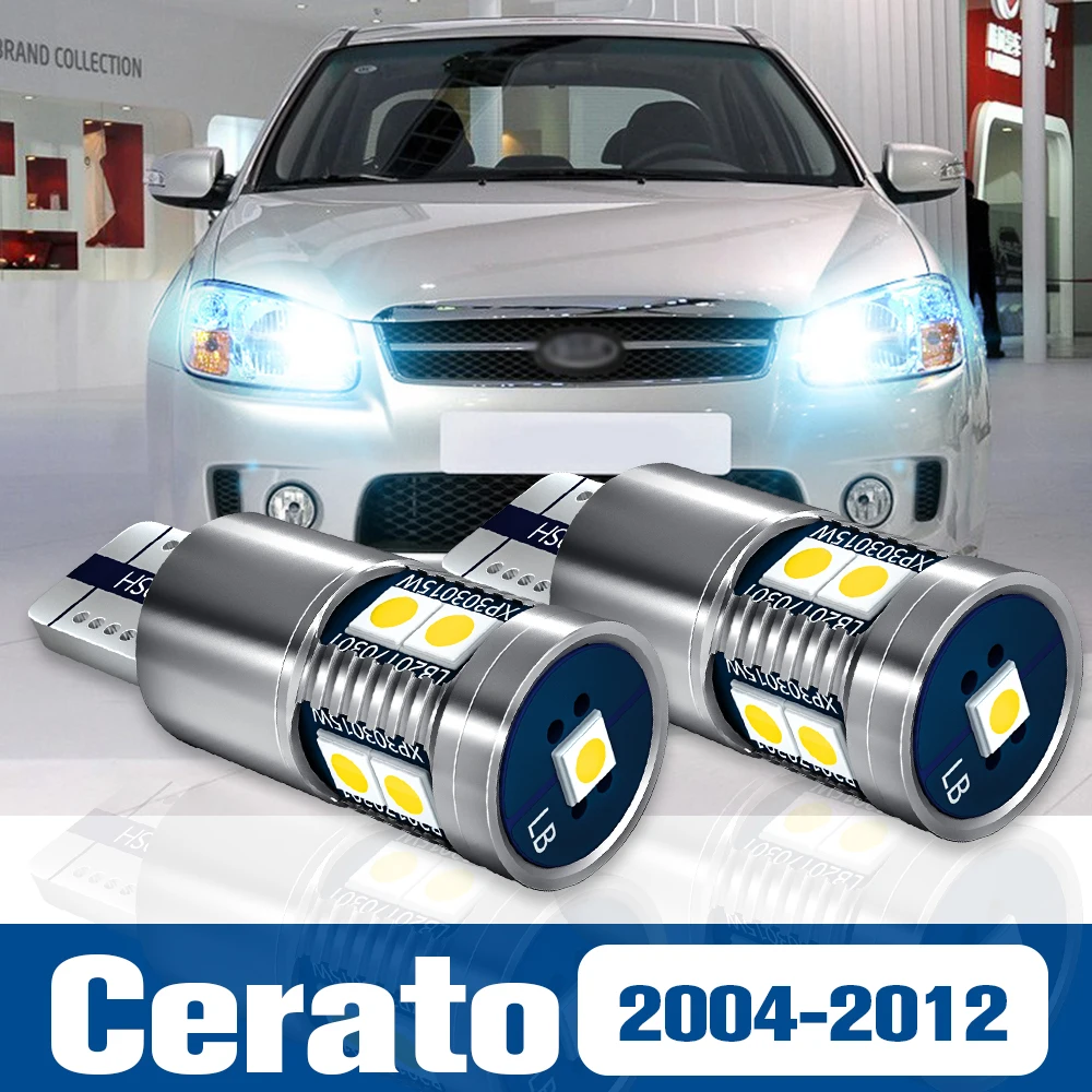 

2pcs LED Clearance Light Bulb Parking Lamp Accessories Canbus For Kia Cerato 2004 2005 2006 2007 2008 2009 2010 2011 2012