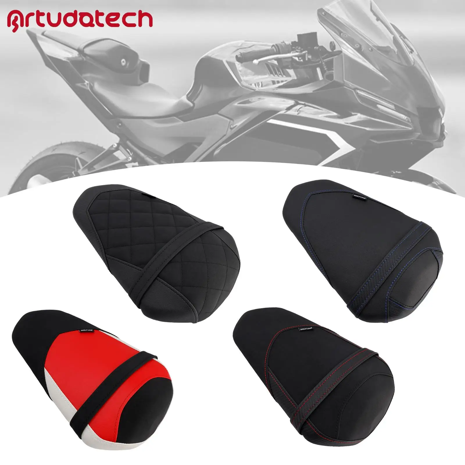 

Artudatech Saddlebag Support Mounting Bracket for Tr Street Scambler Twin Cup 2017-2023 Black