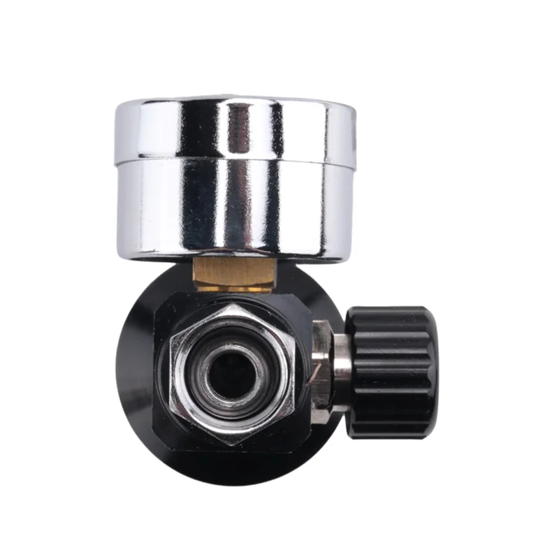 AT44-Air Compressor Regulator Oil Moisture Separator Clean 1/4Inch NPT Inlet And Outlet Air Pressure Regulator,For Air Tools