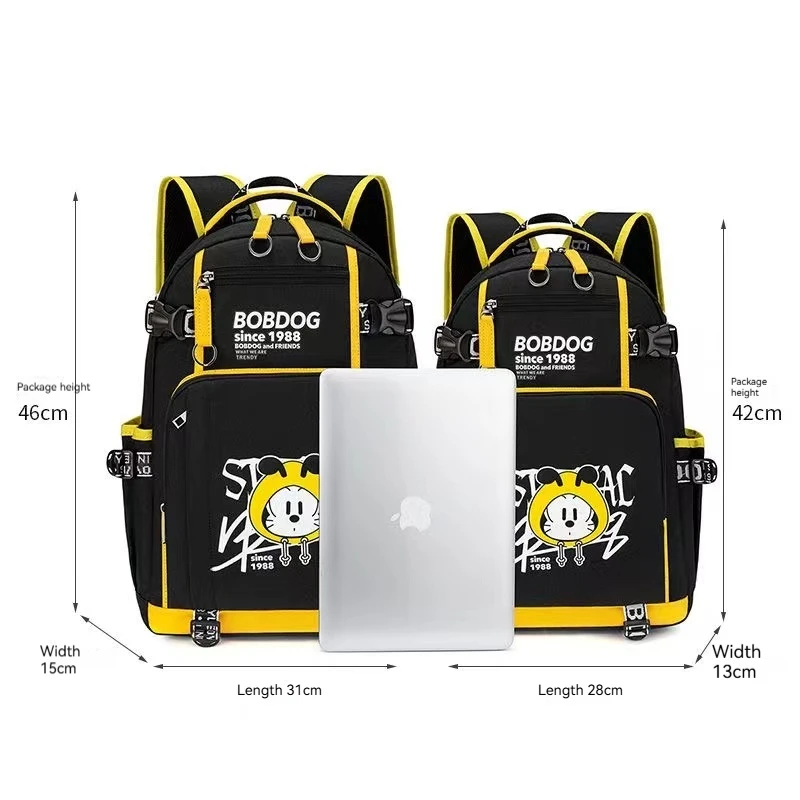 School Backpack for Junior High School Students High Appearance Level Backpack for Children in Grades Three To Six Backpack