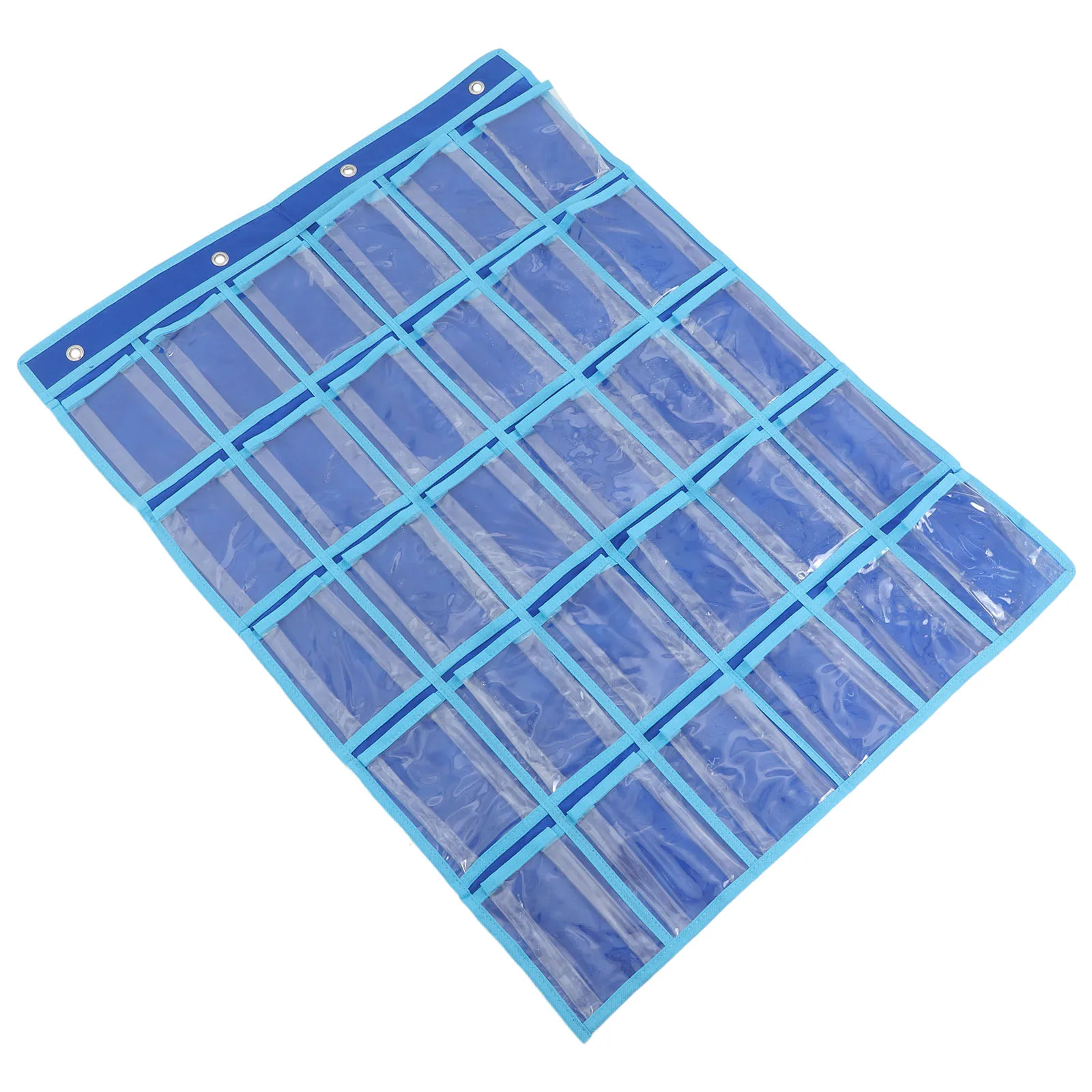 

Cell Phone Storage Bag Calculator Caddy Classroom Hanging Pocket Pouch Holder Spacesaving Design Transparent PVC Sock ganizer