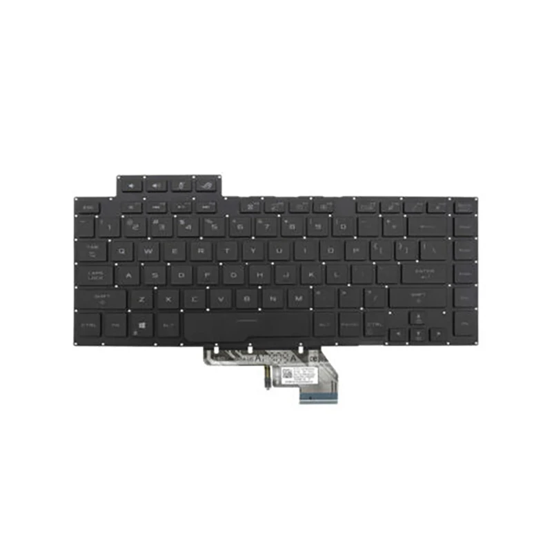 New Laptop US keyboard For Asus GX502 GX502GW GX502GV GX502LWS GX502LXS GX502GV-PB74 GX502GW-XB76 Color Backlit