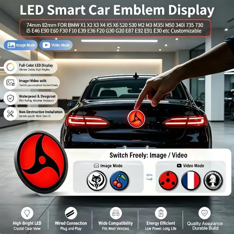FOR F30 G30 E90 F10 E60 E46 X1 X2 X3 X4 X5 X6 520 530 M2 M3 M35i M50 730 LED dynamic multi-mode remote control car customizable