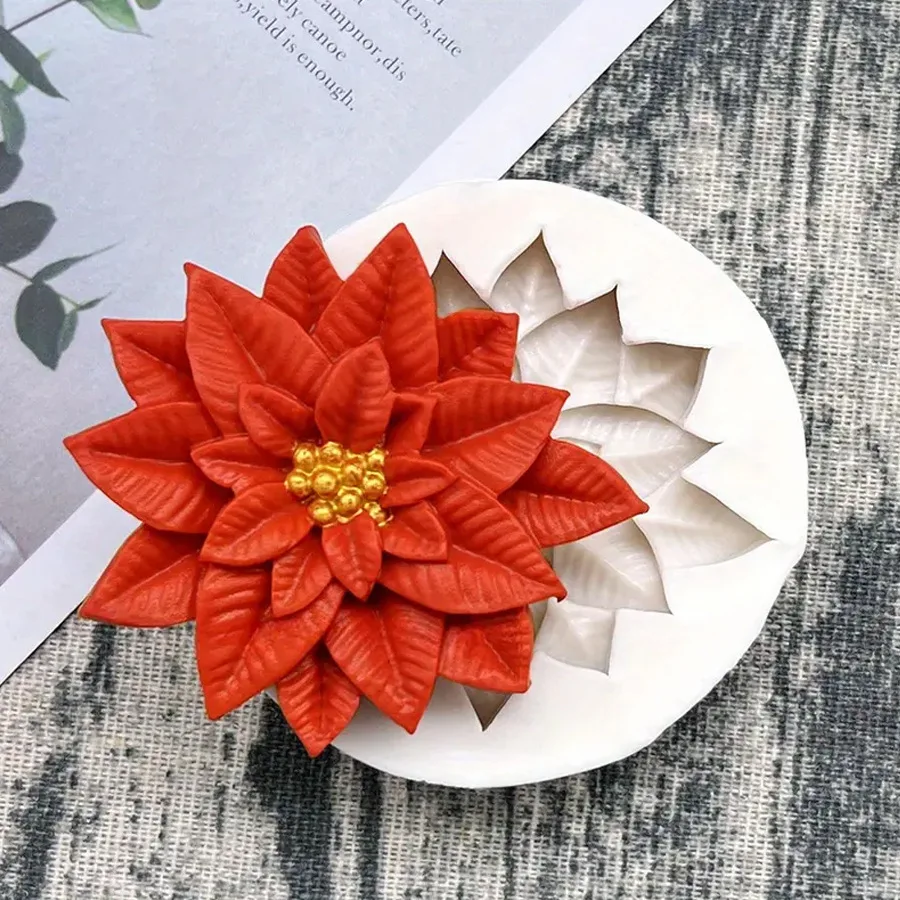 سهلة الإصدار مقاومة للحرارة هولي قالب من السيليكون هدية عيد الحب الأم شمعة الراتنج الطين لتقوم بها بنفسك قالب الديكور الحرفية