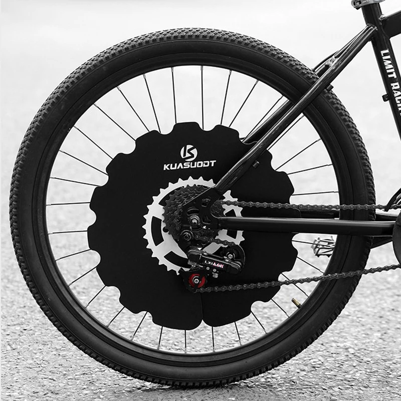 Neue Fahrrad- und Motorrad-Reinigungsabdeckung für Scheibenbremsen, Schmutzschutz, Radabdeckung für Rennräder und Mountainbikes – Detail 3
