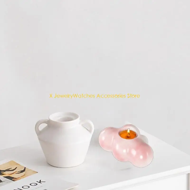 

31KD Holder Moulds Storage Tray Silicone Mold Cloud Shaped Silicone Crafts Moulds Clay Mold Gift for Hand-Making Lover