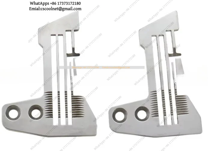 JS01 747 Four Wire Edger Needle Plate Industrial Sewing Machine Spare Parts
