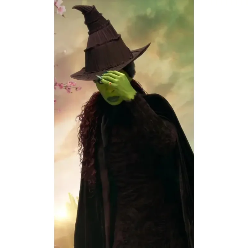 Wicked Halloween cosplay costume party stage performance costume magic witch@0Z*