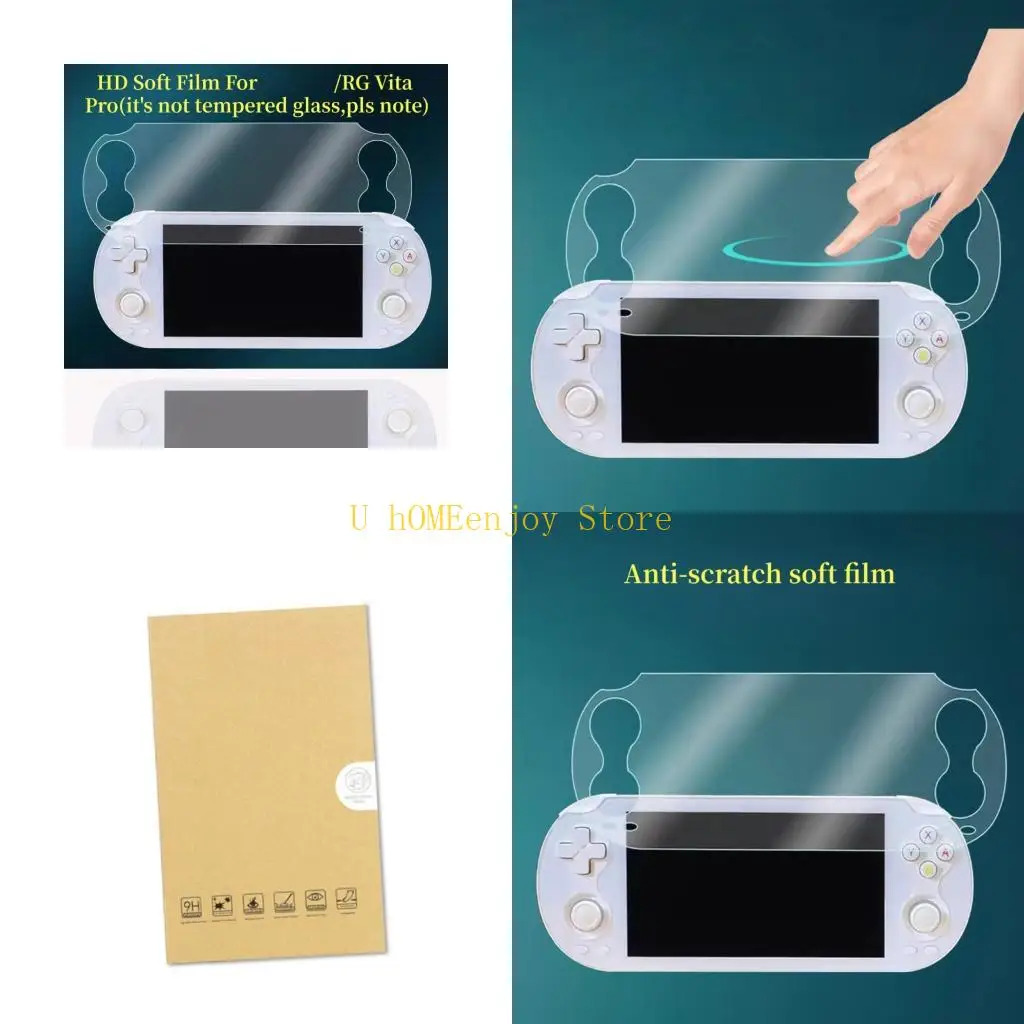 B0KF Shockproof Film Scratchproof Full Coverage Film Shatterproof Screen Protector