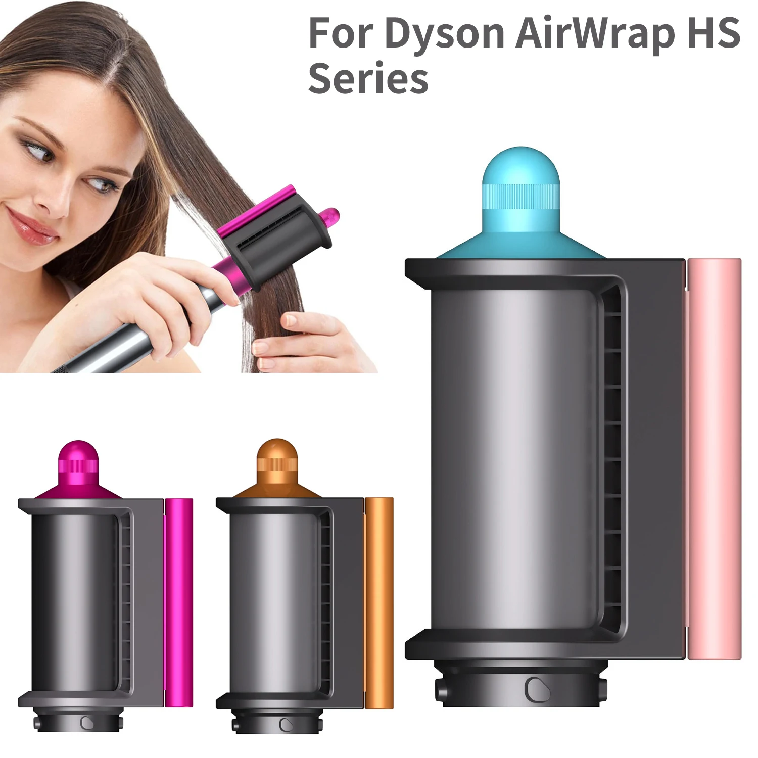 Anti-Flight Flyaway Attachment Nozzle for Dyson Airwrap Smoothing Dryer Accessories for Dyson Air wrap HS05 HS01 Nozzle