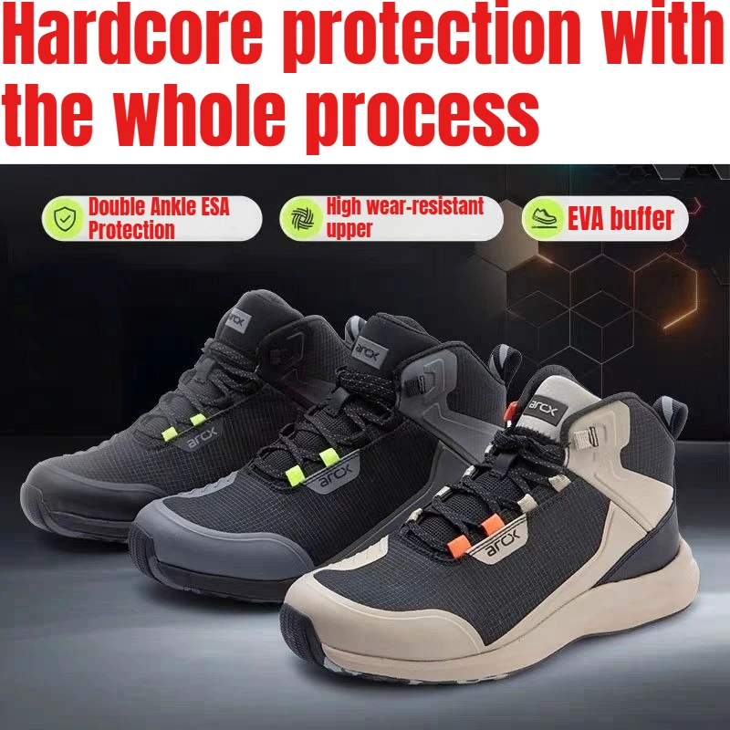 ARCX motorcycle riding boots are breathable all-season protection drop-proof wear-resistant comfortable motorcycle shoes
