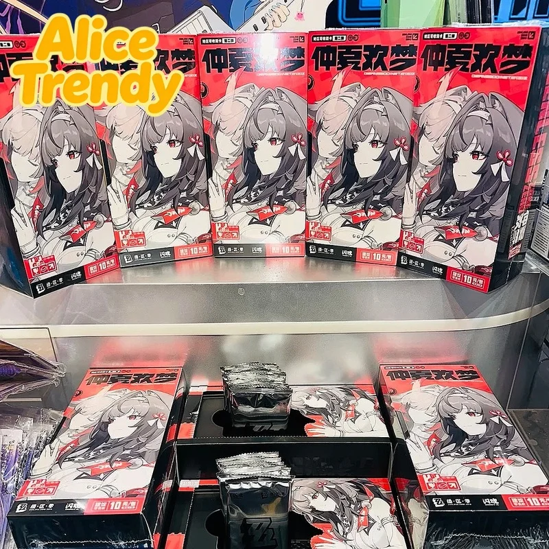 shining-soul-zenless-zone-zero-collectible-trading-cards-volume-2-midsummer-dream-anime-game-merchandise-for-adult-collectors