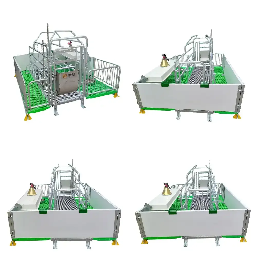 

12.5 Hot sell Chinese Factory Complete Pig Farrowing Crate Maternity Cages for Sow Childbirth and Pigs for Farm Use Direct