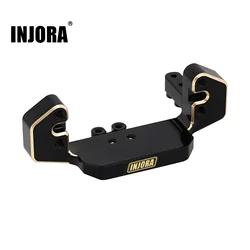 INJORA 65g Black Coating Brass Servo Mount for 1/10 RC Crawler FMS FCX10