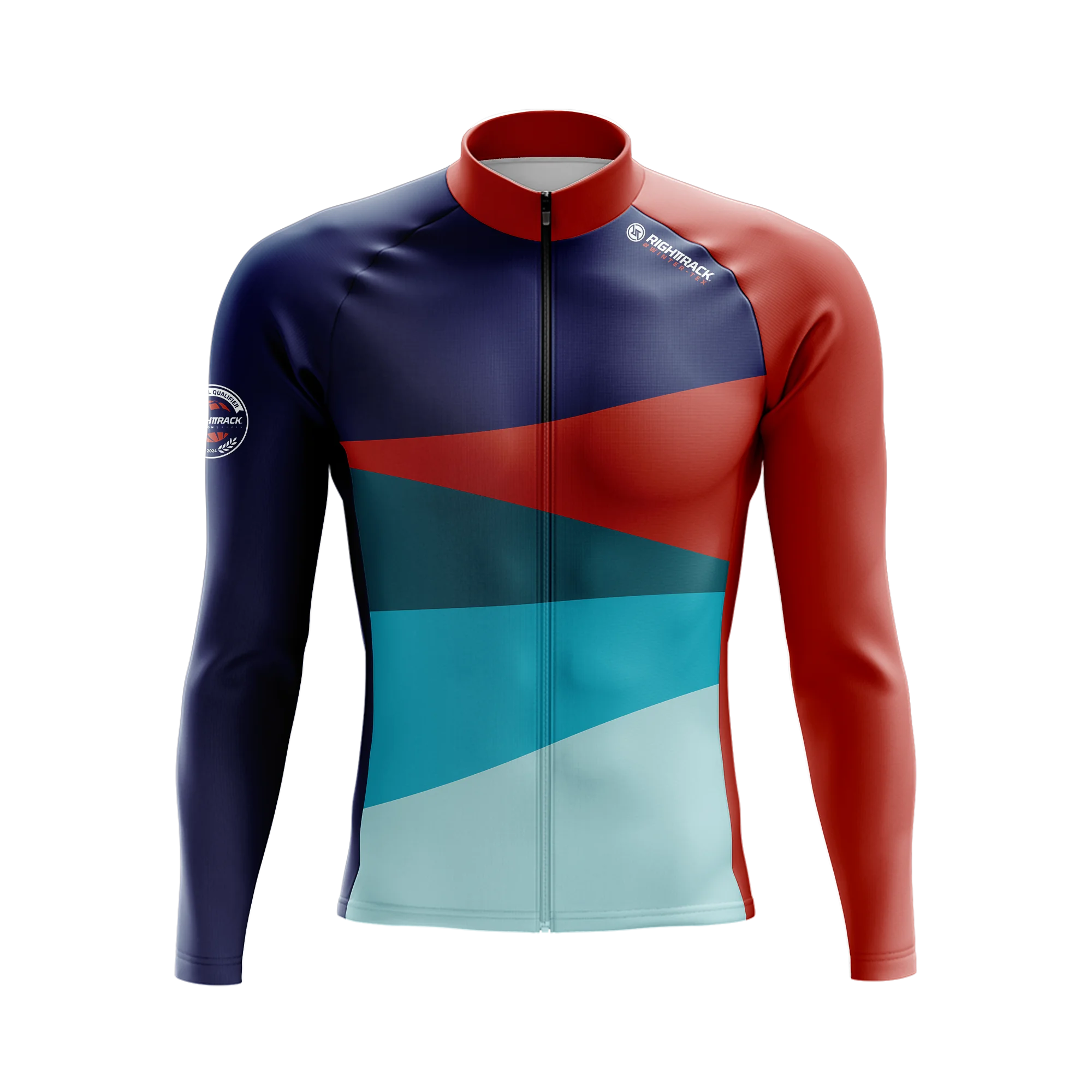 Champ SDWorx Winter Cycling Jersey Thermal Fleece Long Sleeve Jackets Protime Road Bike RightTrack Apparel