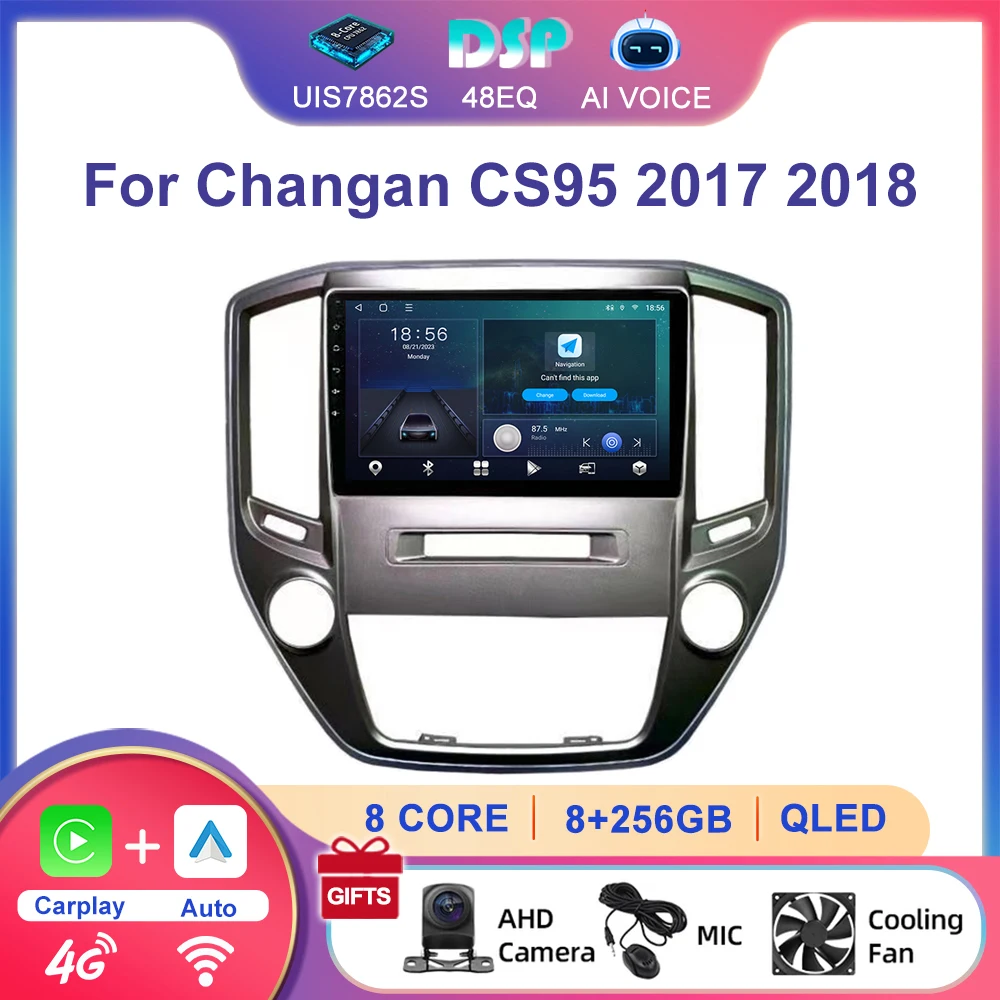 

Android 13 Autoradio for Changan CS95 2017 2018 Car Radio Stereo Multimedia Video Player GPS Navigation Wireless Carplay