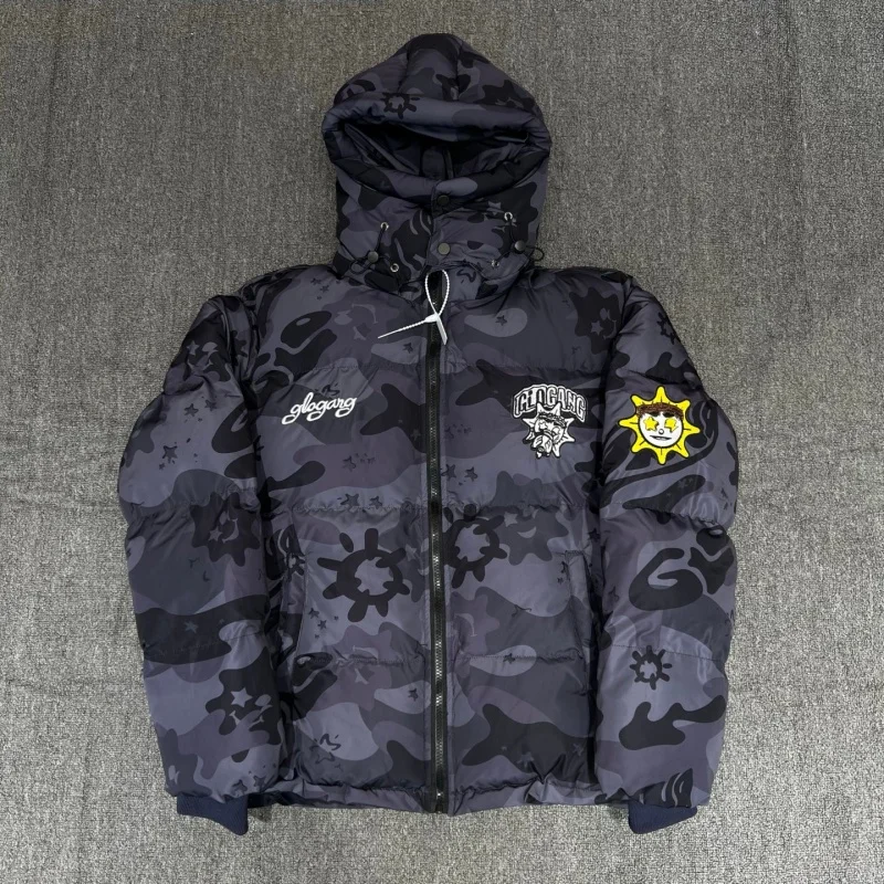 Y2K Camo Puffer Coa…