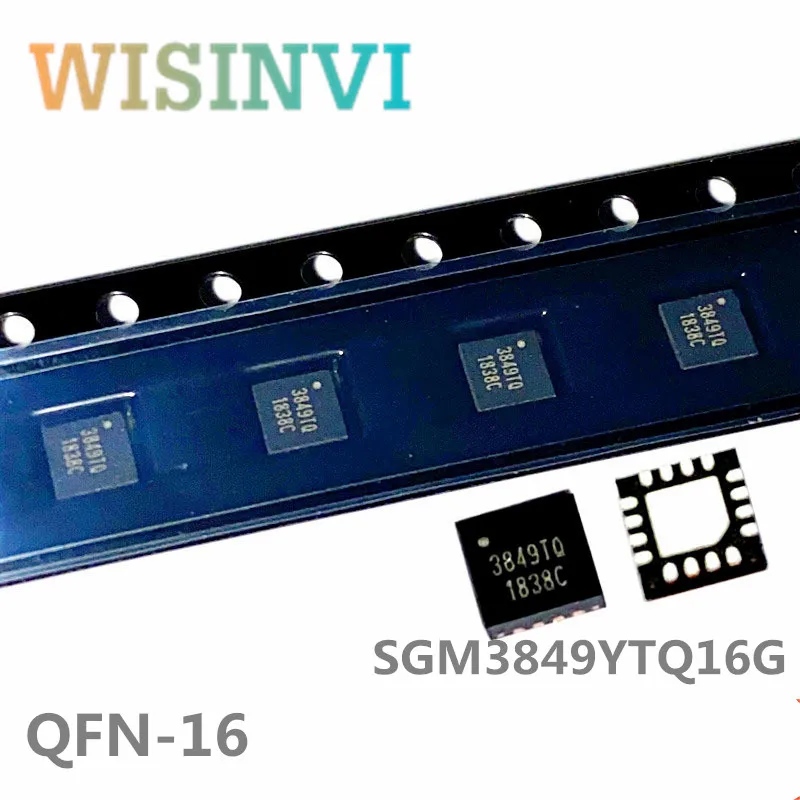 10pcs/lot  SGM3849YTQ16G/TR  SGM3849  3849TQ   encapsulation：QFN-16