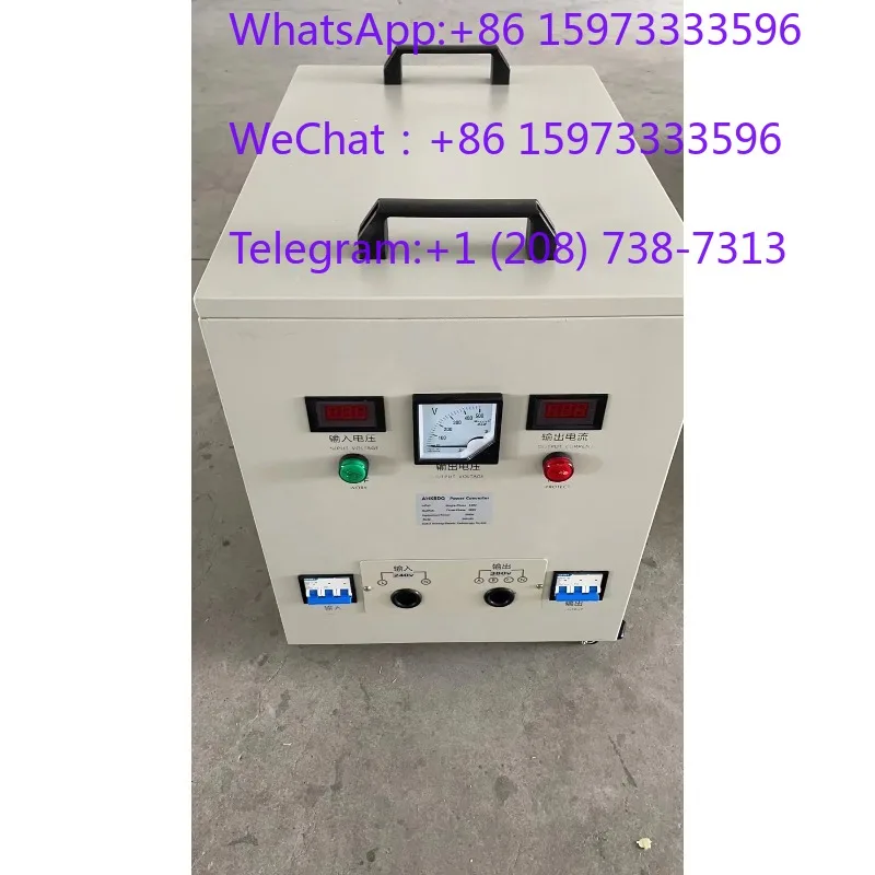 6KW 15KW Single Phase To Three Phase Voltage Converter 220V Input 380V Output Electric Transformer Industrial Motor Load parts